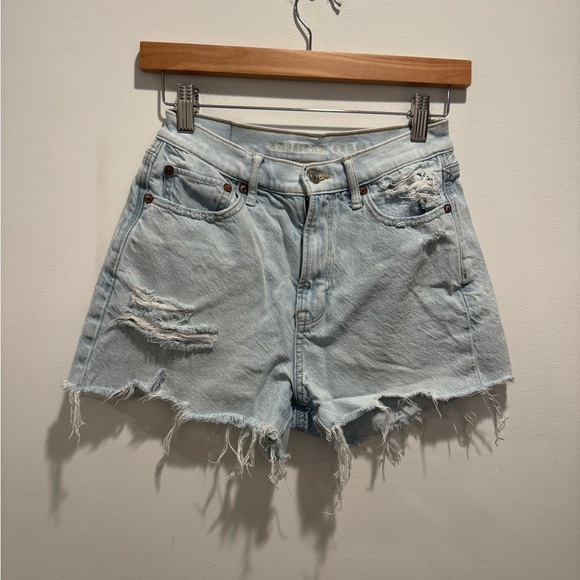 American Eagle Outfitters Pants - American Eagle High Rise Boyfriend Distressed Shorts